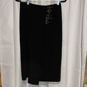 Worthington pencil skirt with buckledetail